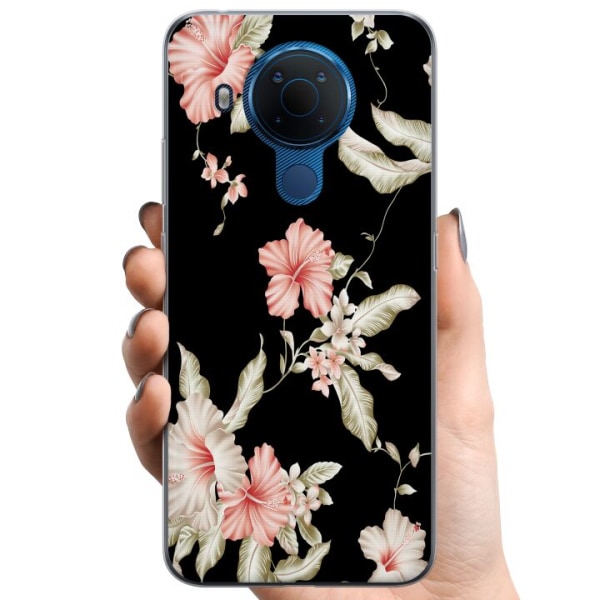 Nokia 5.4 TPU Mobildeksel Blomster