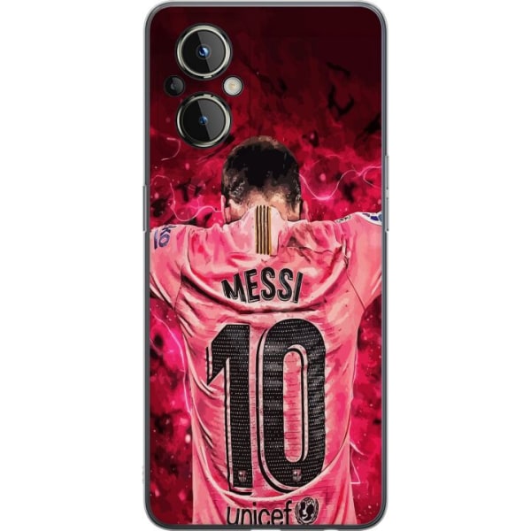 OnePlus Nord N20 5G Genomskinligt Skal Messi