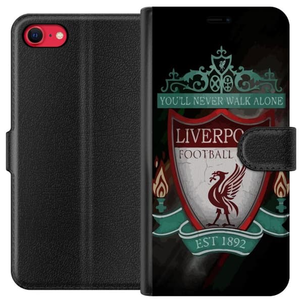 Kompatibel Tegnebogsetui til Apple iPhone 8 Liverpool L.F.C.