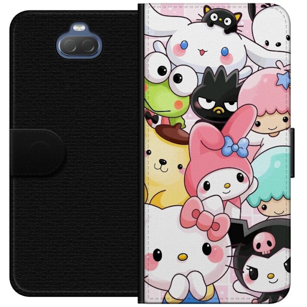 Sony Xperia 10 Tegnebogsetui Kawaii Sanrio Crew