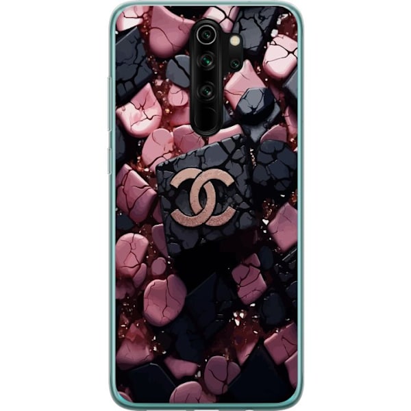 Xiaomi Redmi Note 8 Pro  Gennemsigtig cover Chanel Sort og Lys