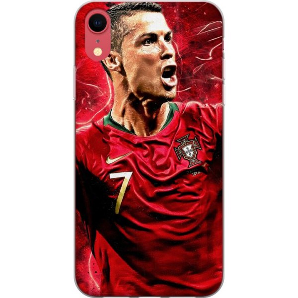 Apple iPhone XR Deksel / Mobildeksel - Cristiano Ronaldo