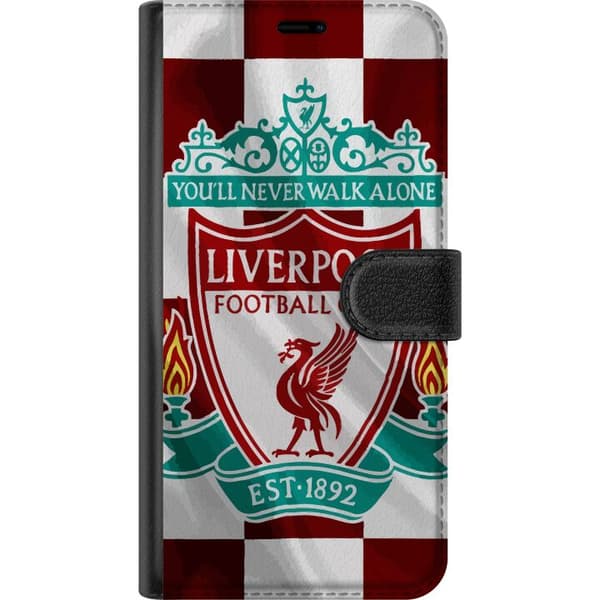 Kompatibelt Plånboksfodral till Apple iPhone 12 mini Liverpool FC