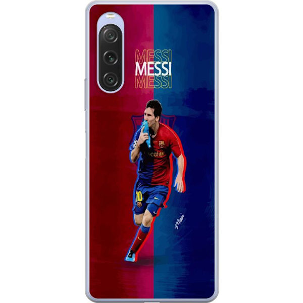 Sony Xperia 10 V Genomskinligt Skal Messi