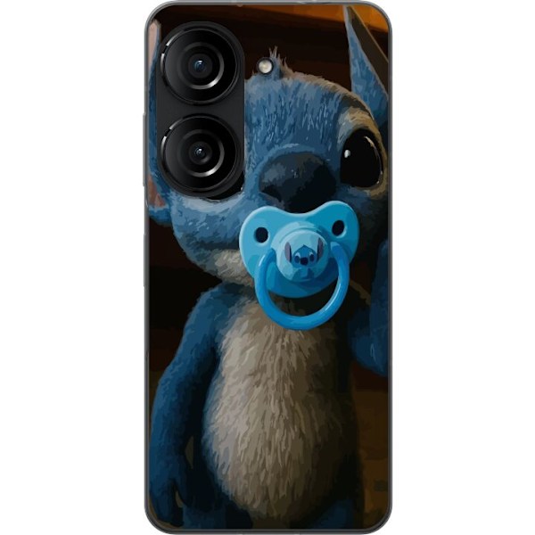Asus Zenfone 10 Läpinäkyvä kuori Stitch & Napp - vauvateema söpöllä hahmolla