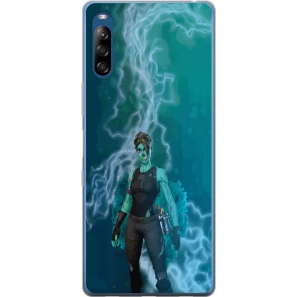 Sony Xperia L4 Genomskinligt Skal Fortnite - Ghoul Trooper