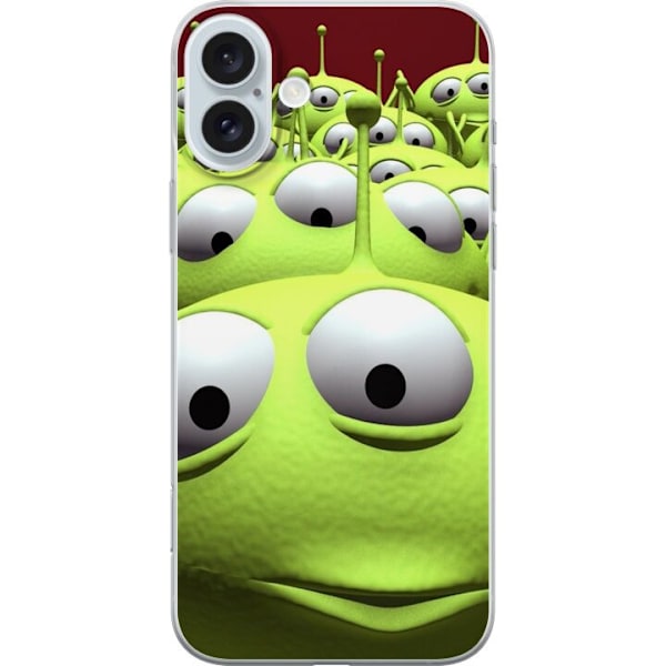 Apple iPhone 16 Plus Gjennomsiktig deksel Toy Story - Aliens