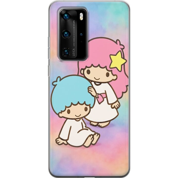 Huawei P40 Pro Genomskinligt Skal Kawaii Sanrio Kiki Lola Litt