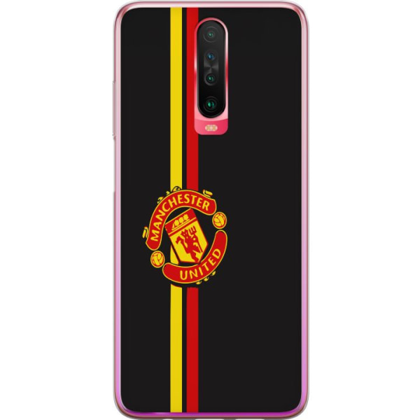Xiaomi Redmi K30 Gennemsigtig cover Manchester United F.C.