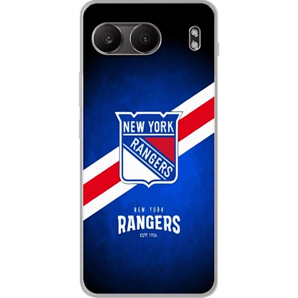 OnePlus Nord 4 Läpinäkyvä kuori New York Rangers (NHL)