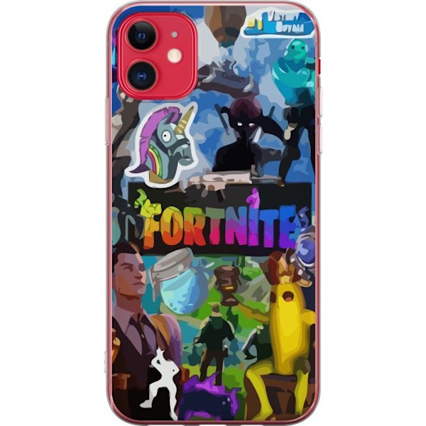 Apple iPhone 11 Gennemsigtig cover Fortnite