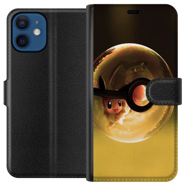 Kompatibelt Plånboksfodral till Apple iPhone 12 mini Pokemon