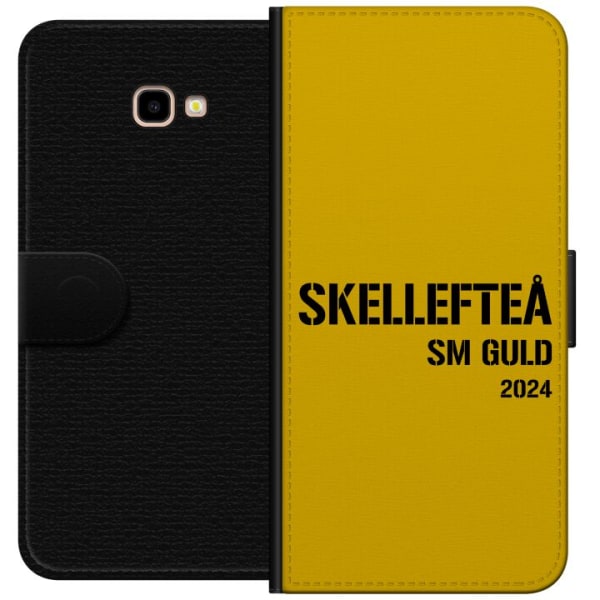 Samsung Galaxy J4+ Plånboksfodral Skellefteå SM GULD