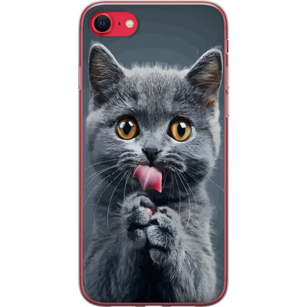 Kompatibelt Mobildeksel til Apple iPhone 8 Katt