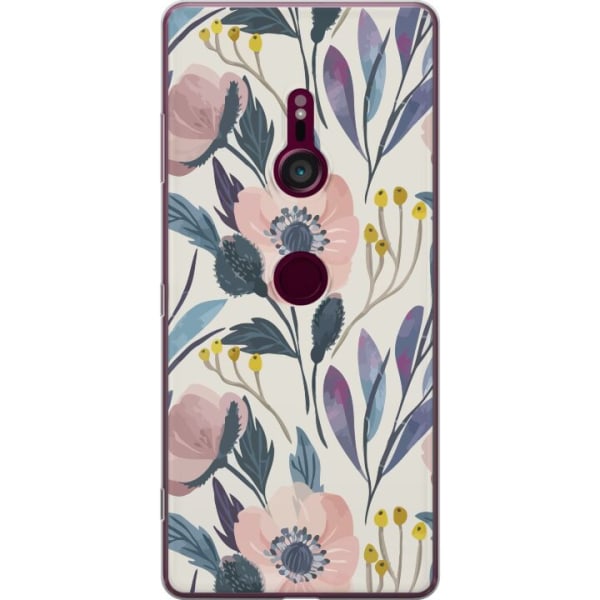 Sony Xperia XZ3 Gennemsigtig cover Blomsterlykke