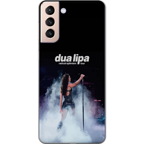 Samsung Galaxy S21 Läpinäkyvä kuori Dua Lipa – Signature Looks & Vibes