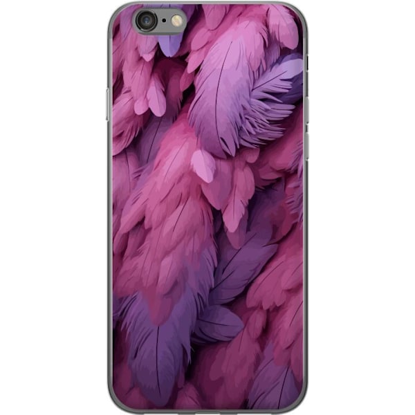 Apple iPhone 6s Gennemsigtig cover Fjer