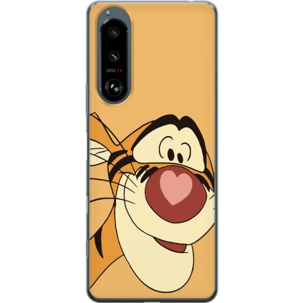 Sony Xperia 5 III Läpinäkyvä kuori Tiger