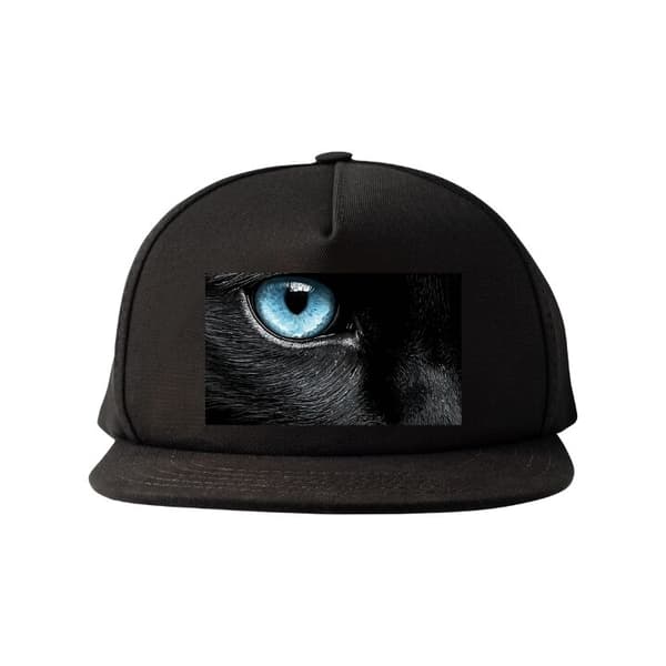 Snapback-lippalakki musta one size