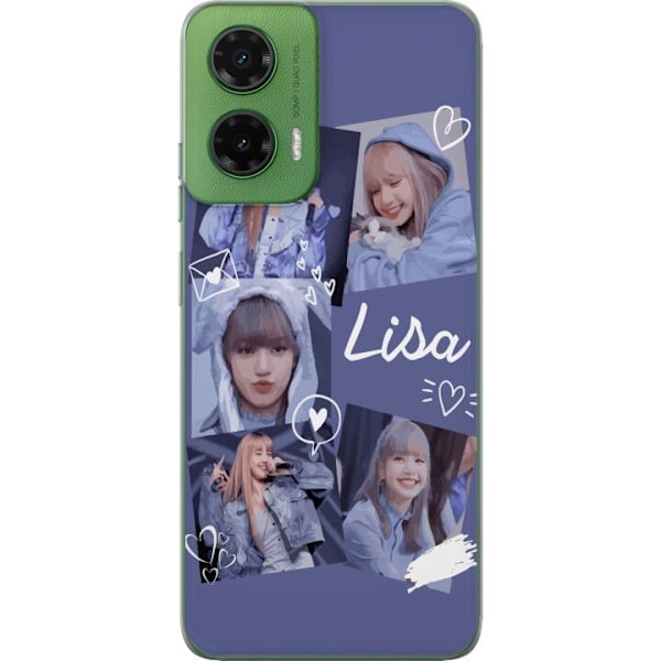Motorola Moto G35 Läpinäkyvä kuori Lisa Blackpink – Aesth
