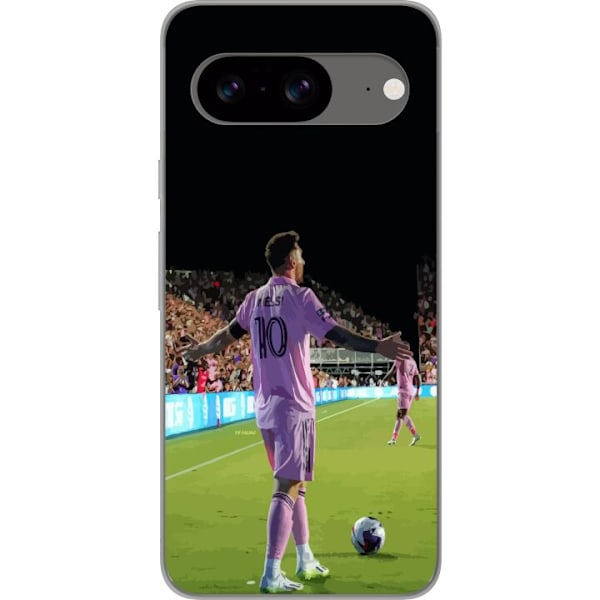 Google Pixel 8 Genomskinligt Skal Lionel Messi