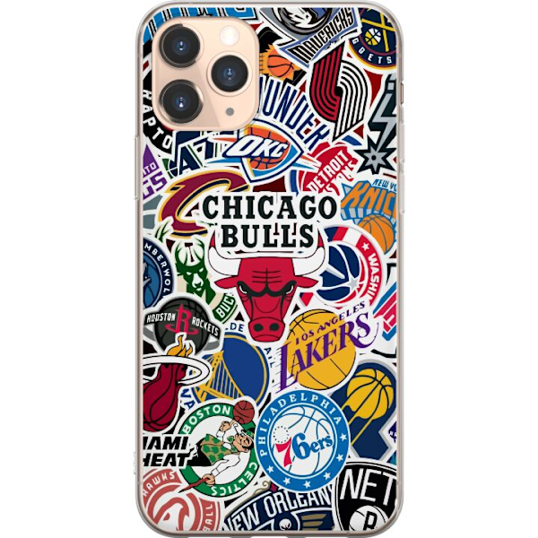 Apple iPhone 11 Pro Gennemsigtig cover NBA