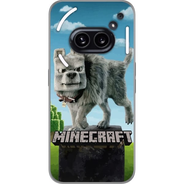 Nothing Phone (2a) Läpinäkyvä kuori A Minecraft Movie