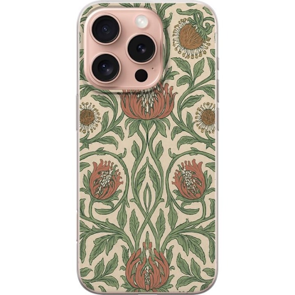 Apple iPhone 16 Pro Läpinäkyvä kuori Petali Yksityiskohdat