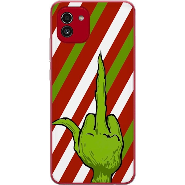 Samsung Galaxy A03 Gennemsigtig cover Grinch