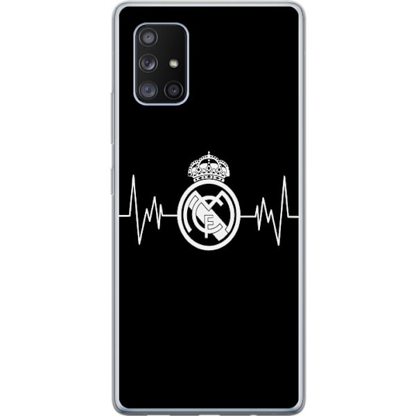 Samsung Galaxy A71 5G Genomskinligt Skal Real Madrid CF