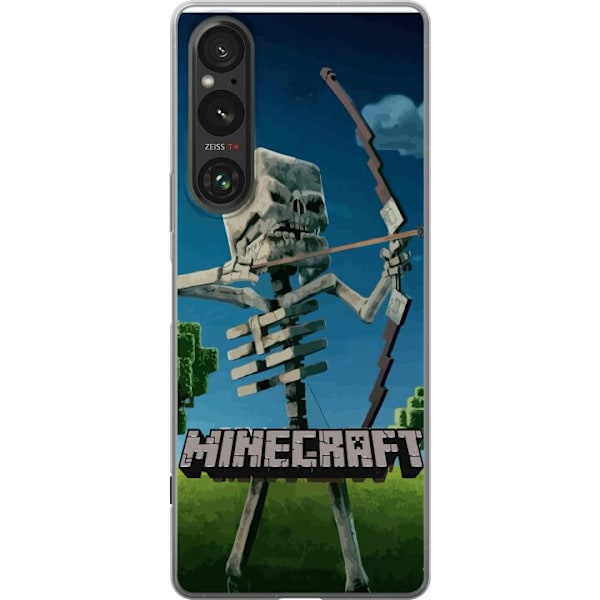 Sony Xperia 1 V Genomskinligt Skal A Minecraft Movie