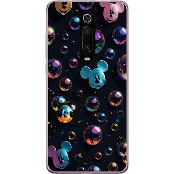 Xiaomi Mi 9T Pro  Läpinäkyvä kuori  Mikki Hiiri Disney Kuplat Suunnittelu Hauska Motiivi Suosittu Disney-hahmo Piirrossarja Lasten Klassikko