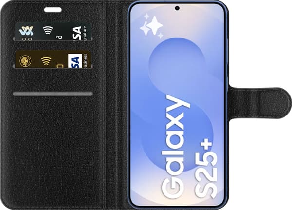 Kompatibelt Lommeboketui til Samsung Galaxy S25+ Blå agat blå