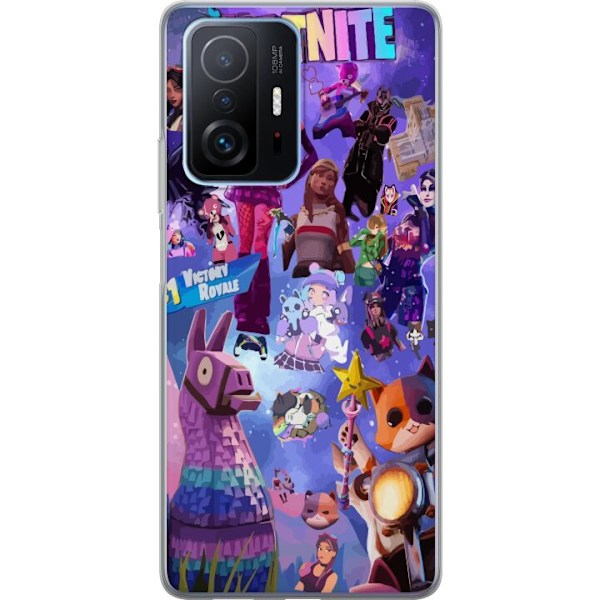 Xiaomi 11T Gennemsigtig cover Fortnite