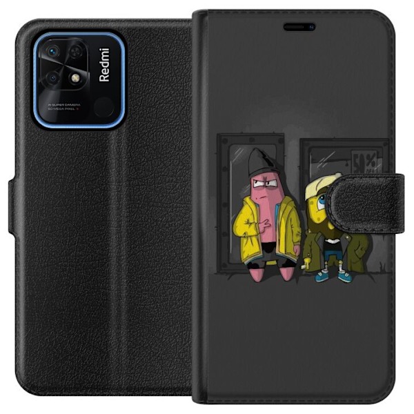 Xiaomi Redmi 10C Plånboksfodral Spongebob