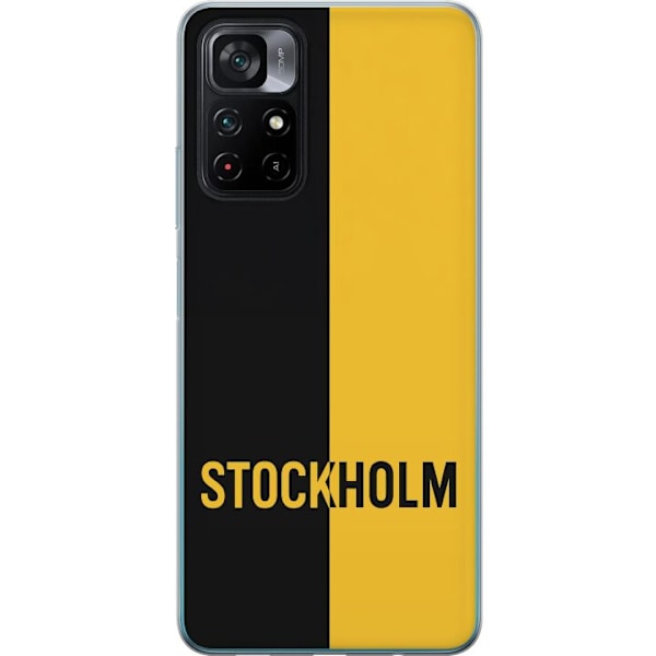 Xiaomi Poco M4 Pro 5G Genomskinligt Skal Stockholm – fotboll