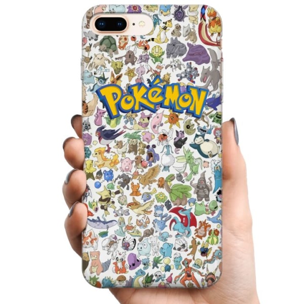 Apple iPhone 7 Plus TPU Mobilcover Pokémon