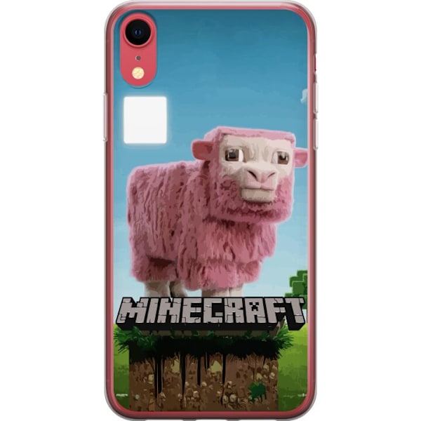 Apple iPhone XR Läpinäkyvä kuori A Minecraft Movie