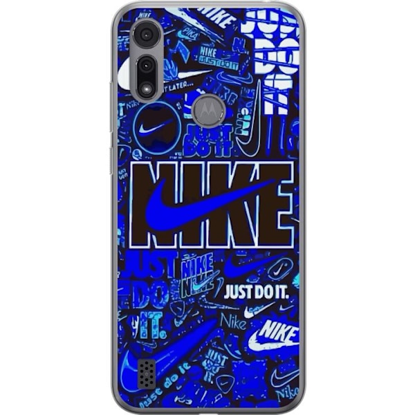 Motorola Moto E6i Läpinäkyvä kuori Nike