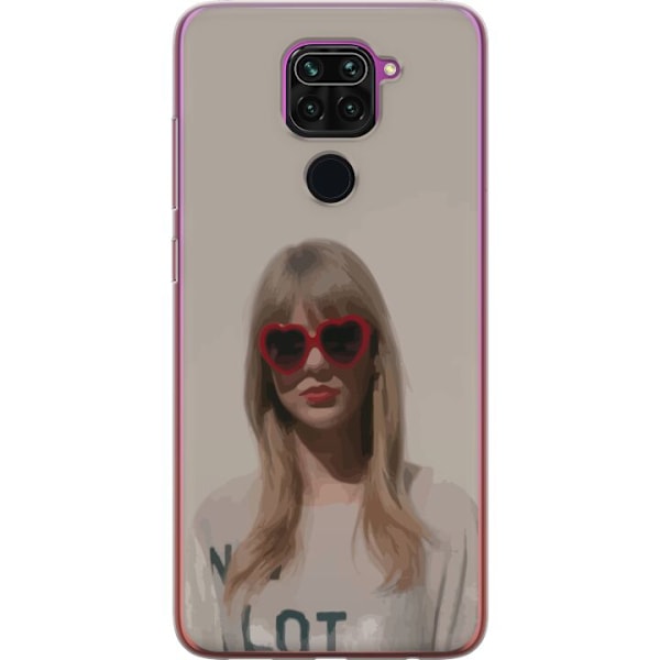 Xiaomi Redmi Note 9 Gennemsigtig cover Taylor Swift