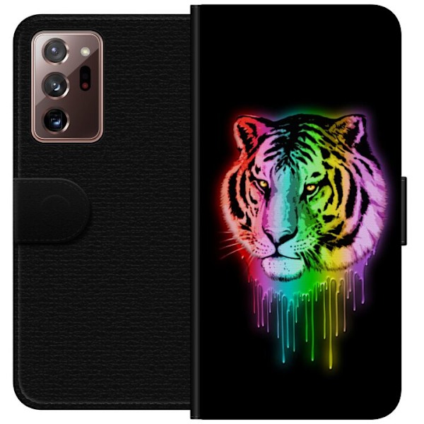 Samsung Galaxy Note20 Ultra Plånboksfodral Tiger
