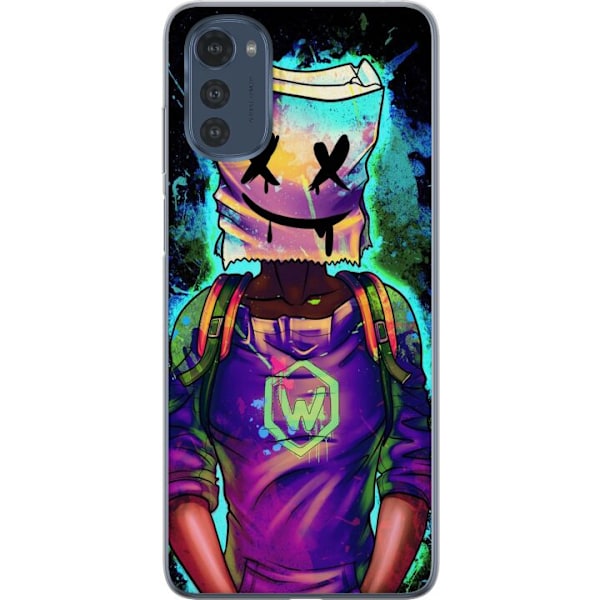 Motorola Moto E32s Gennemsigtig cover Fortnite