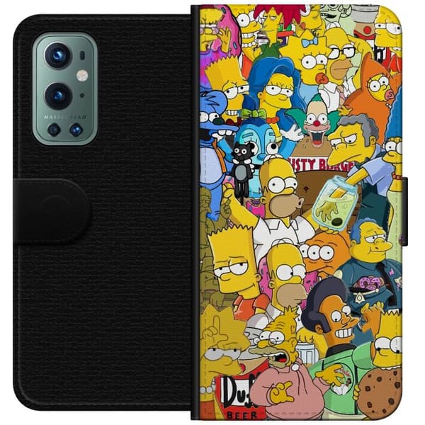 Kompatibelt Plånboksfodral till OnePlus 9 Pro The Simpsons