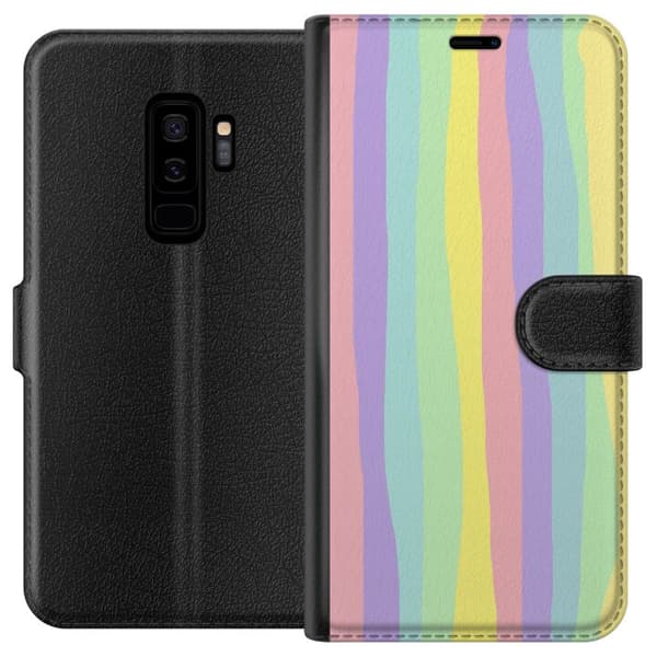 Kompatibel Tegnebogsetui til Samsung Galaxy S9+ Farver