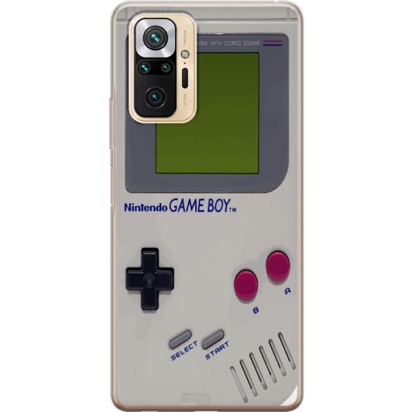 Xiaomi Redmi Note 10 Pro Genomskinligt Skal Game Boy