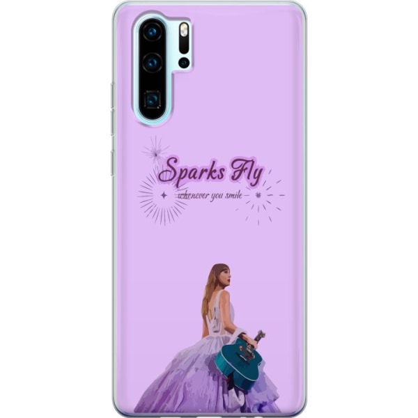 Huawei P30 Pro Läpinäkyvä kuori Taylor Swift - Sparks Fly