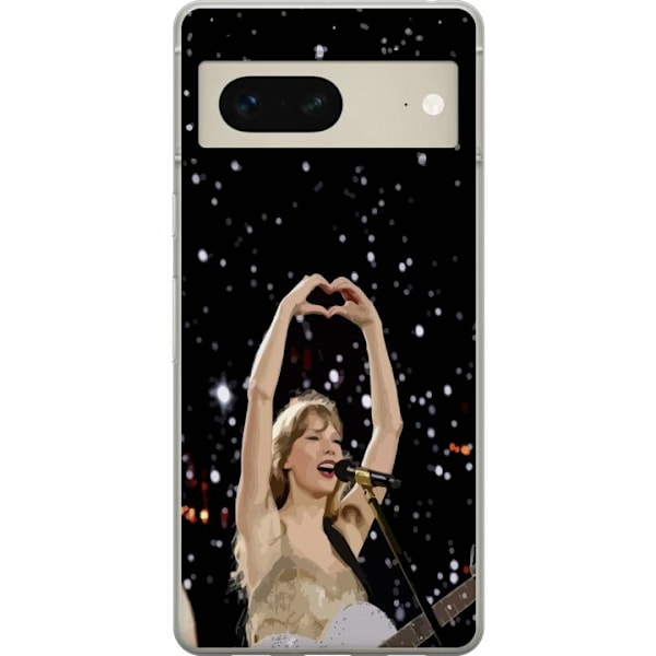 Google Pixel 7 Gennemsigtig cover Taylor Swift