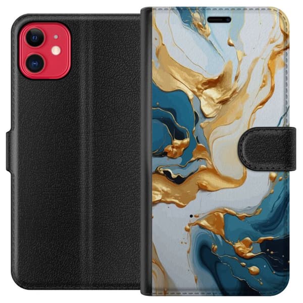 Yhteensopiva Lompakkokotelo Apple iPhone 11 Tippuva väri