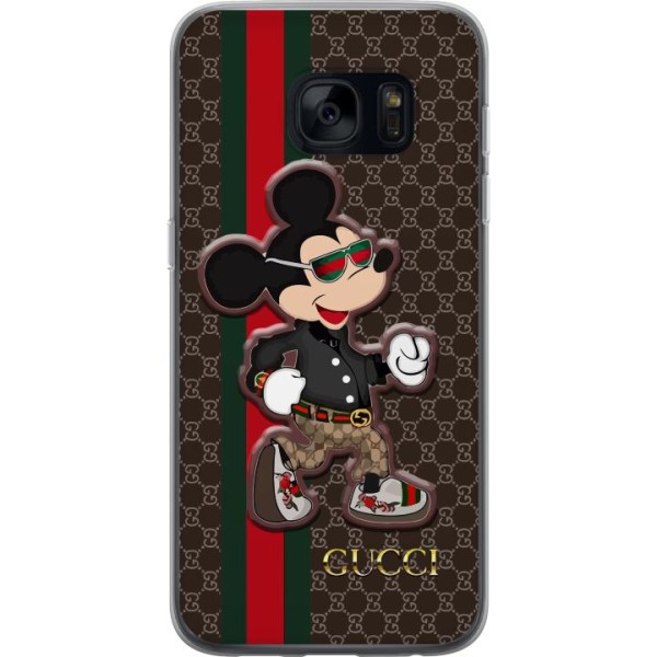 Samsung Galaxy S7 Gennemsigtig cover Mickey Mouse