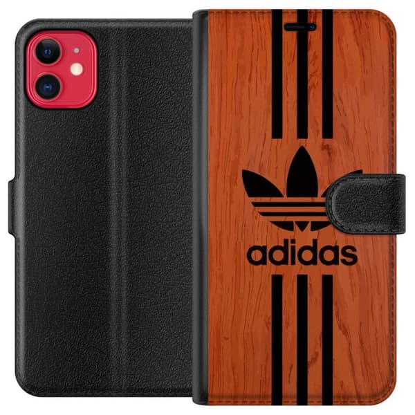 Kompatibel Tegnebogsetui til Apple iPhone 11 Adidas